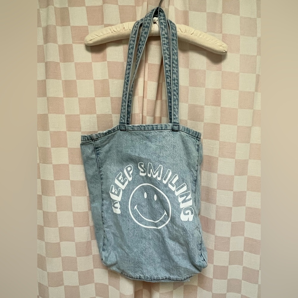 American Eagle Denim Tote Bag